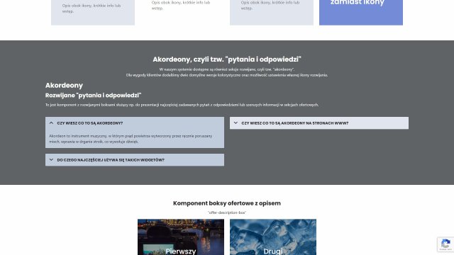 Widget akordeon