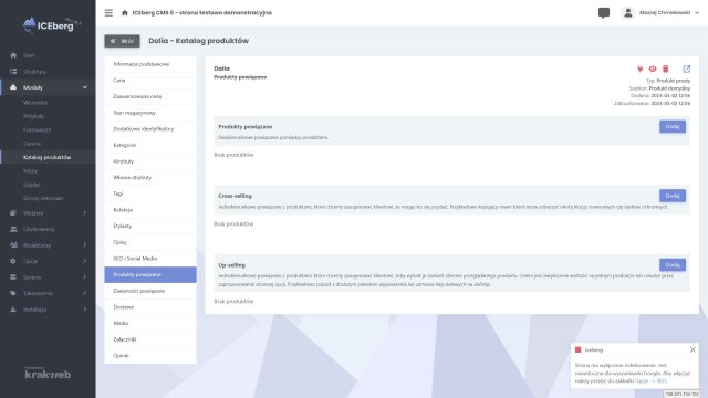 Produkty powiązane, cross selling i upselling produktów