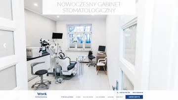 Wnęk Stomatologia - strona dla gabinetu dentystycznego