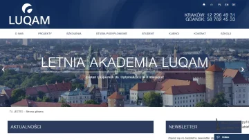 Serwis korporacyjny firmy Luqam  2