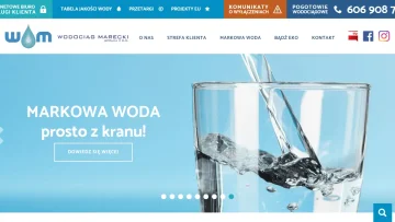Wodociąg Marecki - projekt i wdrożenie portalu internetowego