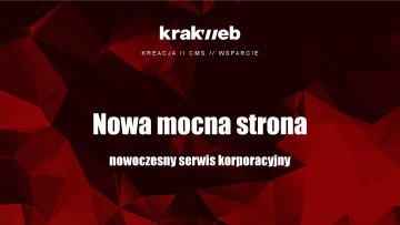 Nowa mocna strona - nowoczesny serwis korporacyjny [2019]