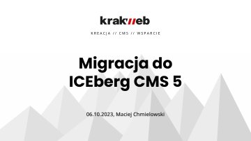 Prezentacja ICEberg CMS 5