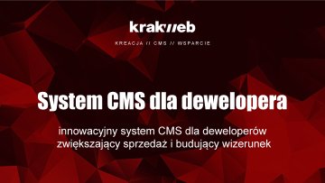 System CMS dla dewelopera. Nowoczesna strona inwestycji i dewelopera