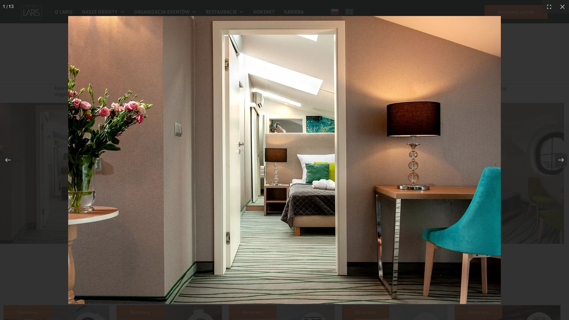 Galeria na pełny ekran na stronie Laris Hotels - ICEberg CMS 5 - realizacja: Krakweb Galeria na pełny ekran na stronie Laris Hotels - ICEberg CMS 5 - realizacja: Krakweb
